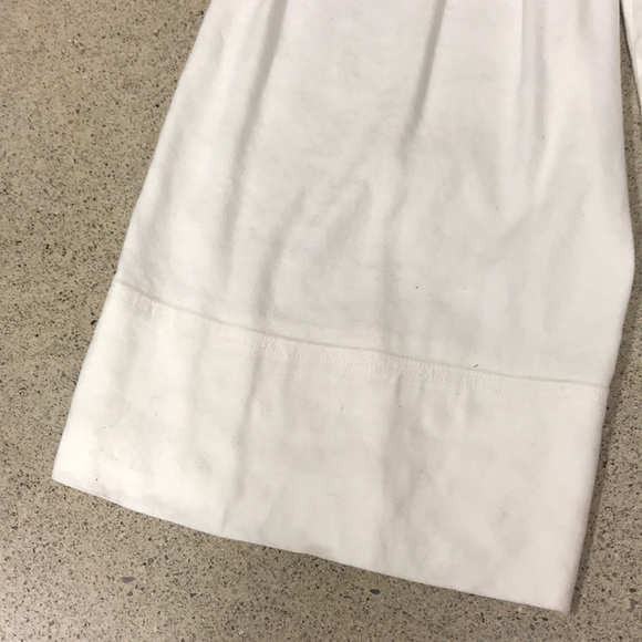 Splendid Wide leg cropped white linen pants Sz S - Picture 4 of 6